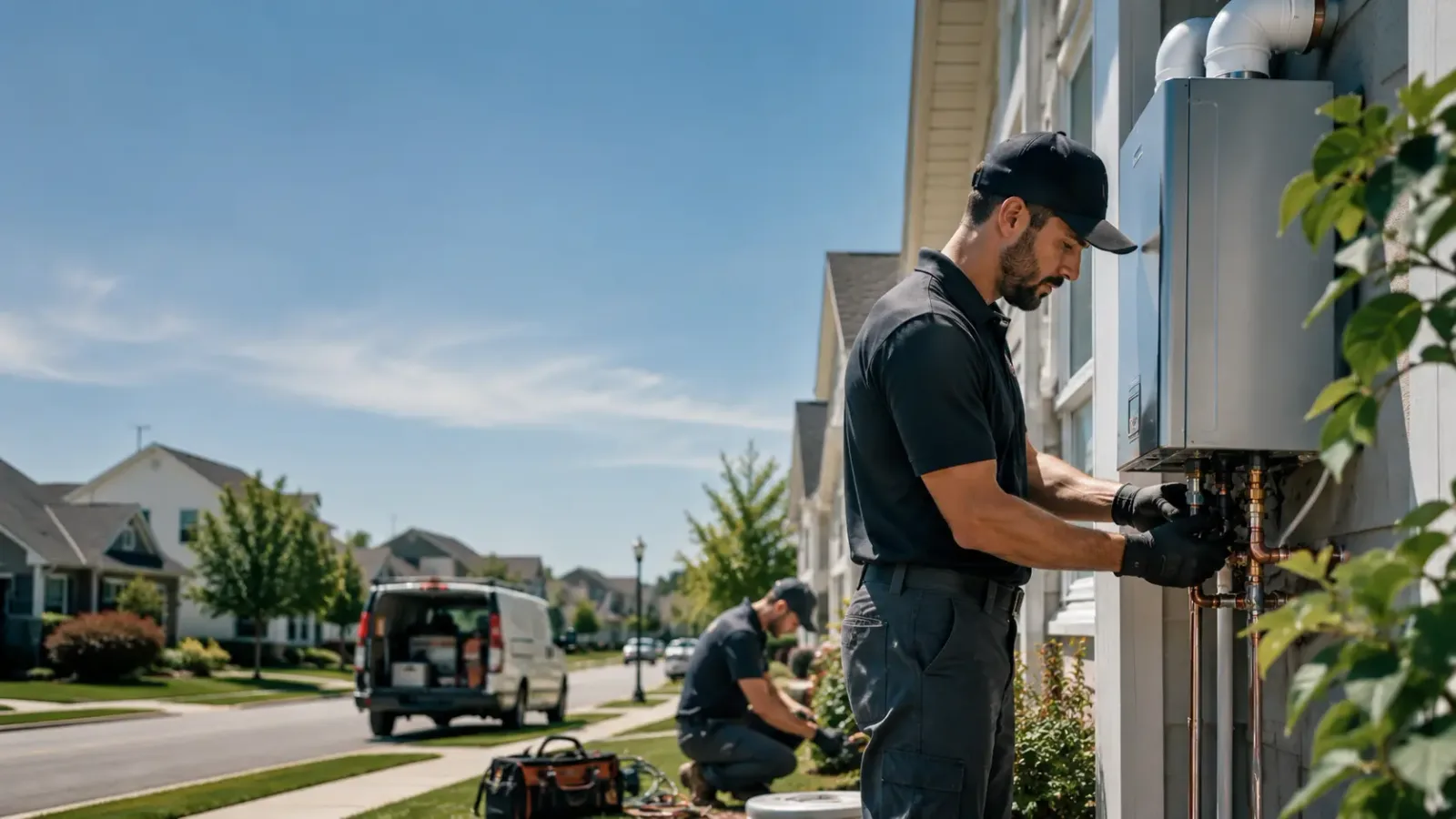 Tankless Water Heater Installation in Art, TX